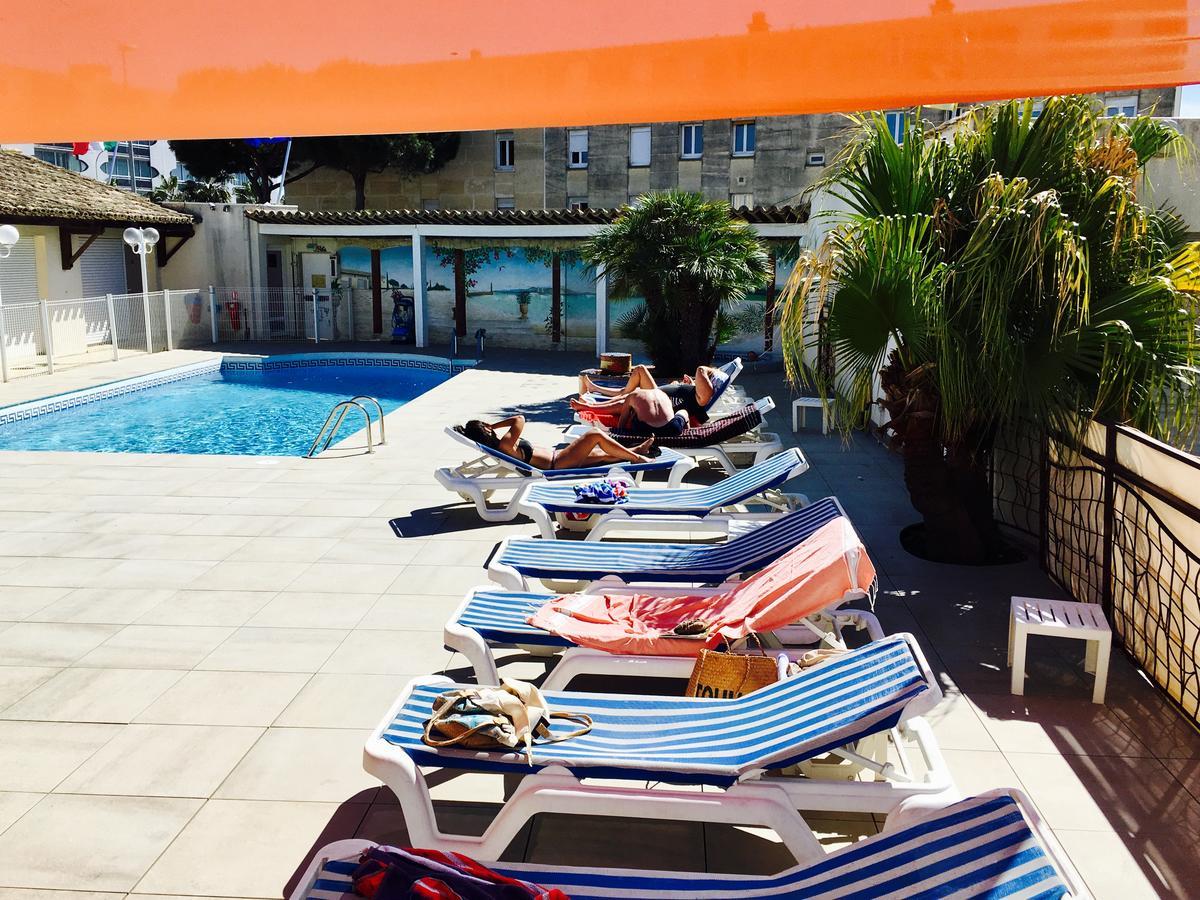 Amerique Hotel Palavas - Piscine - Plage Exterior photo
