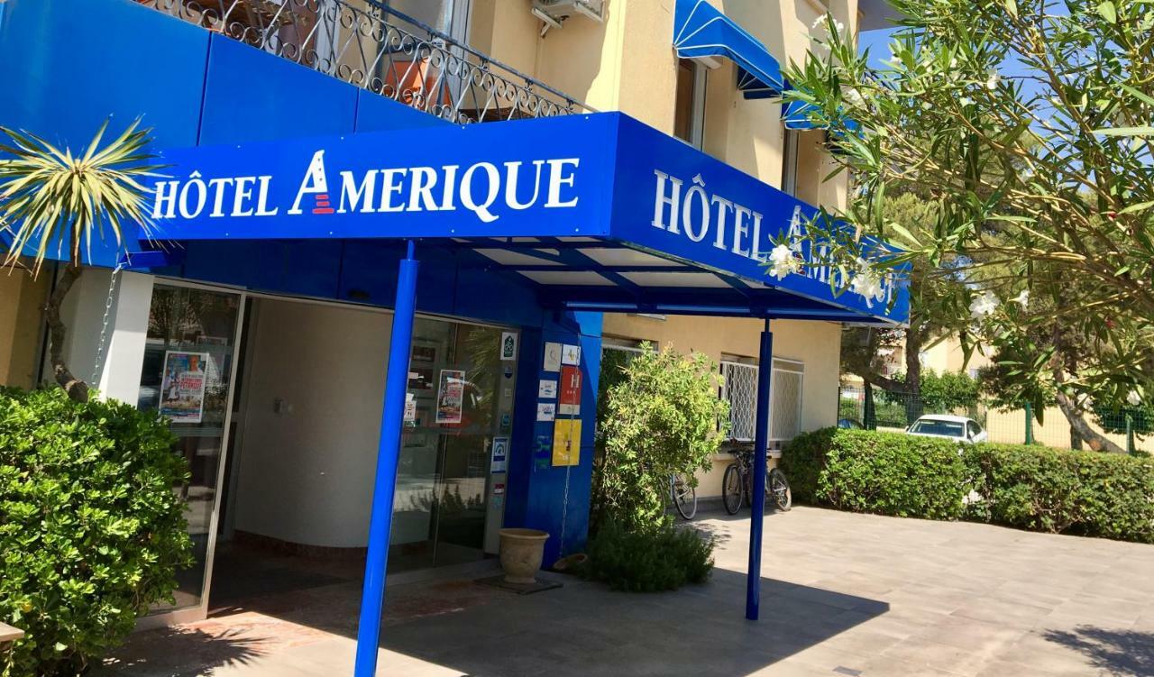 Amerique Hotel Palavas - Piscine - Plage Exterior photo